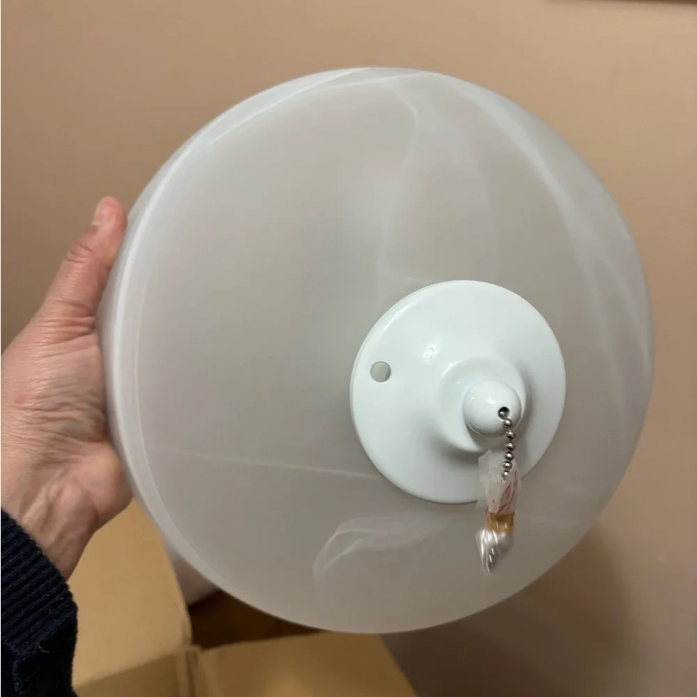 Modern White Ceiling Party Light